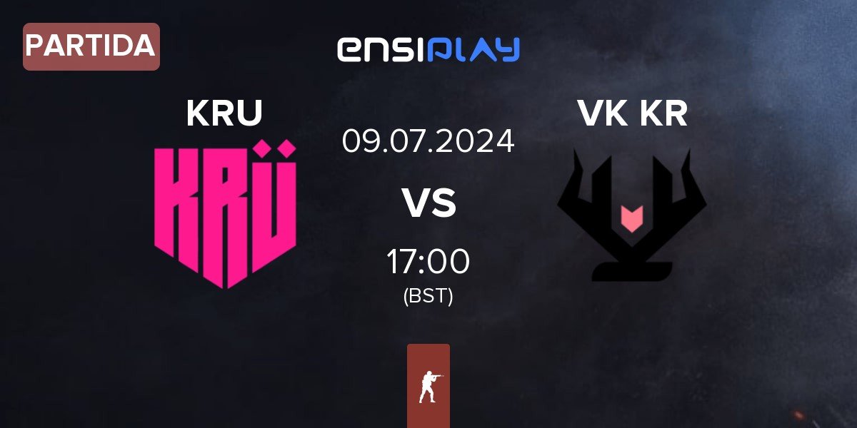 Partida KRU Esport KRU vs Vikings KR VK KR | 09.07