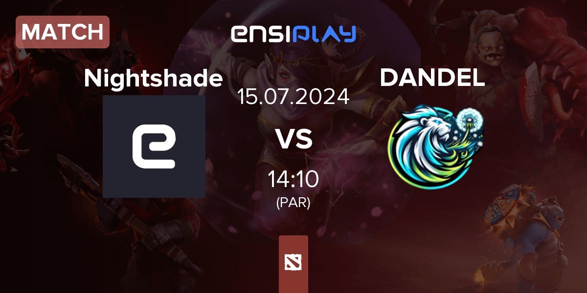 Match Nightshade Esports Nightshade vs Dandelions DANDEL | 15.07