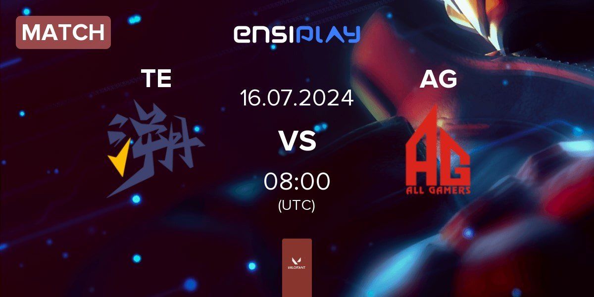 Match Trace Esports TE vs ALL GAMERS AG | 16.07