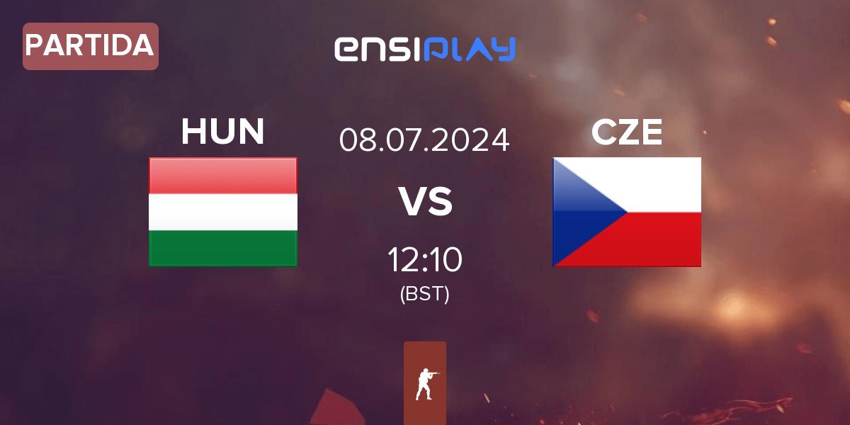 Partida Hungary HUN vs Czech Republic CZE | 08.07