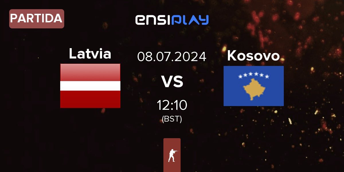 Partida Latvia vs Kosovo | 08.07