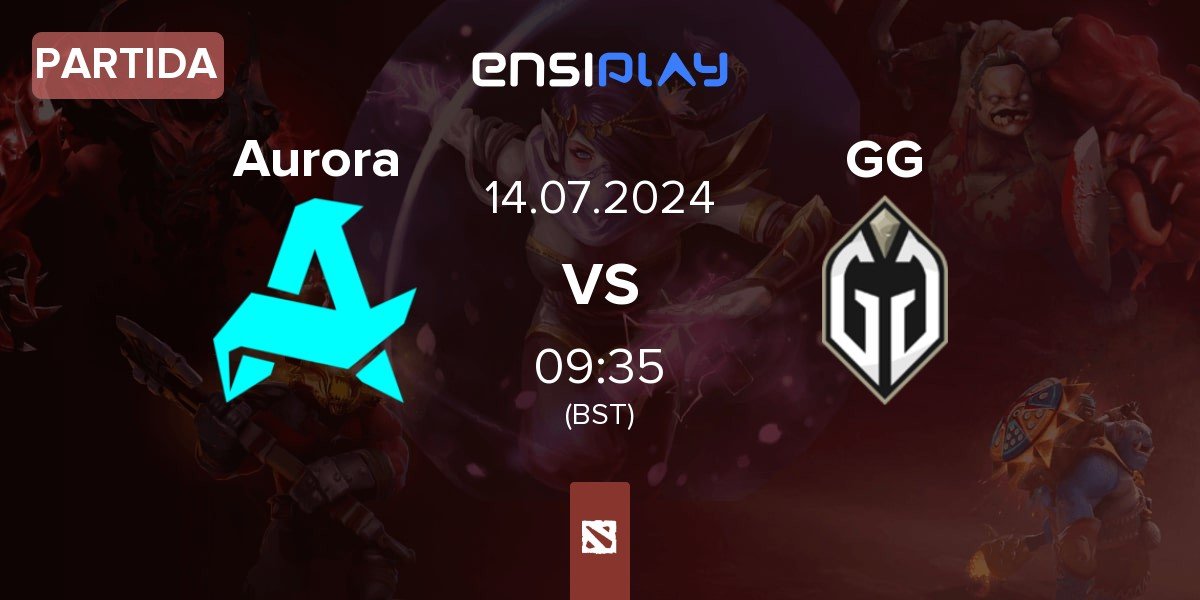 Partida Aurora vs Gaimin Gladiators GG | 14.07