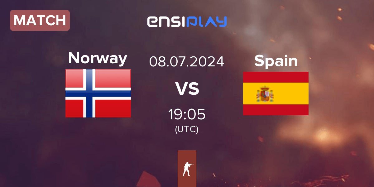 Match Norway vs Spain | 08.07