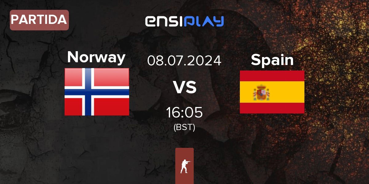 Partida Norway vs Spain | 08.07