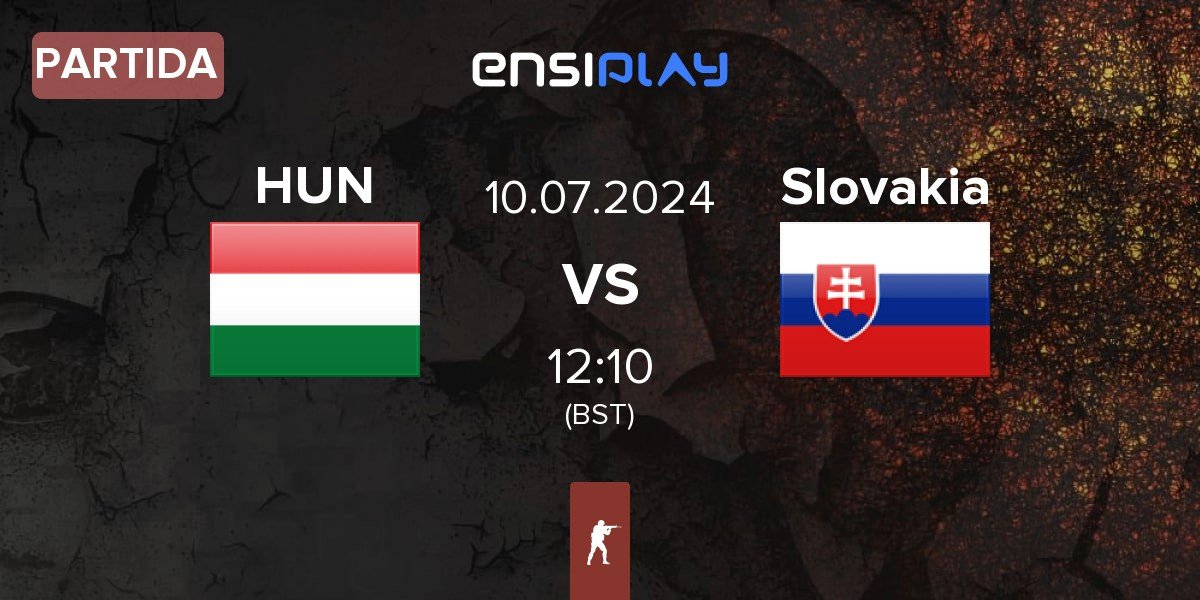Partida Hungary HUN vs Slovakia | 10.07