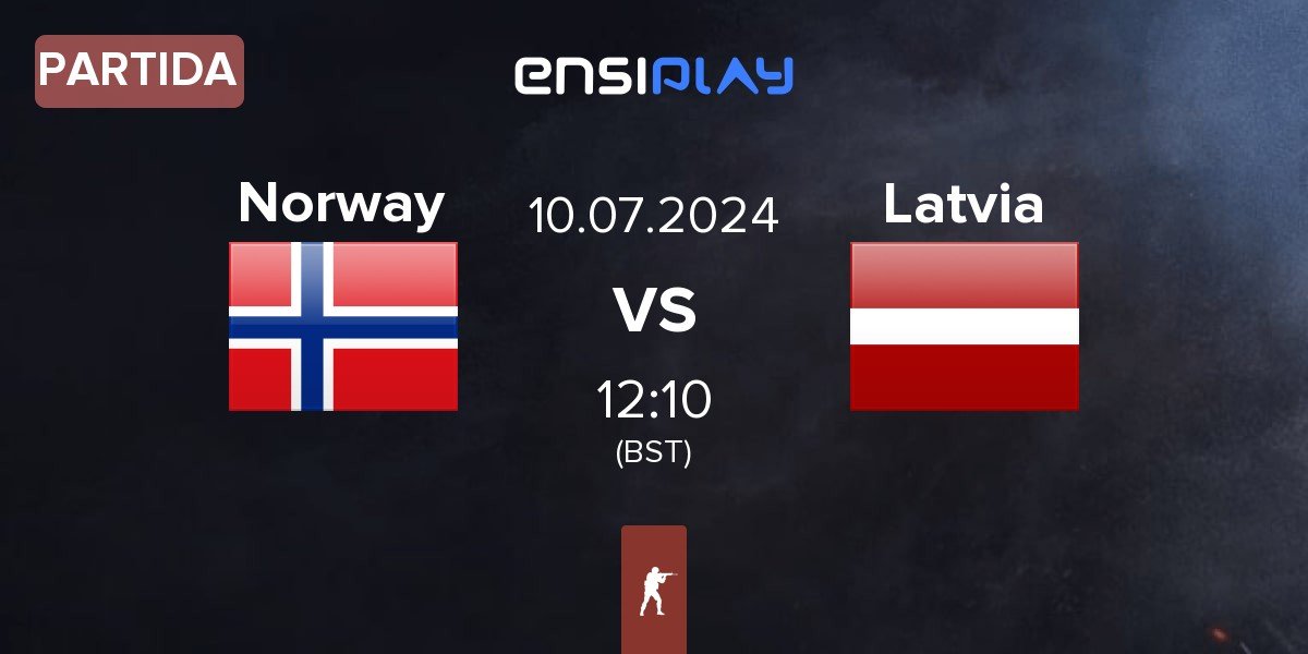 Partida Norway vs Latvia | 10.07