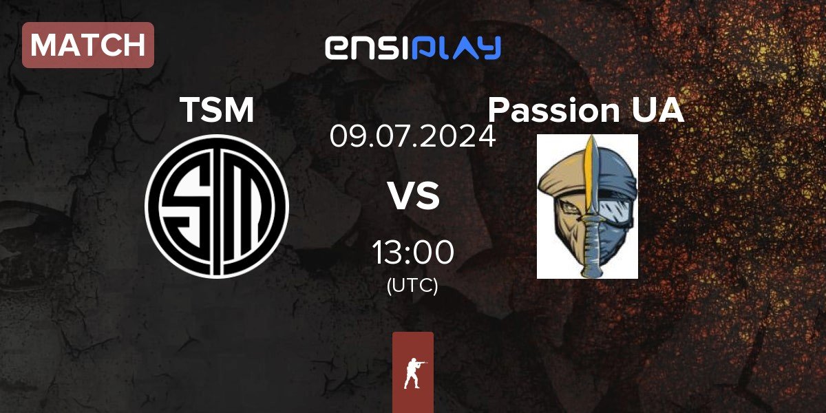 Match TSM vs Passion UA | 09.07
