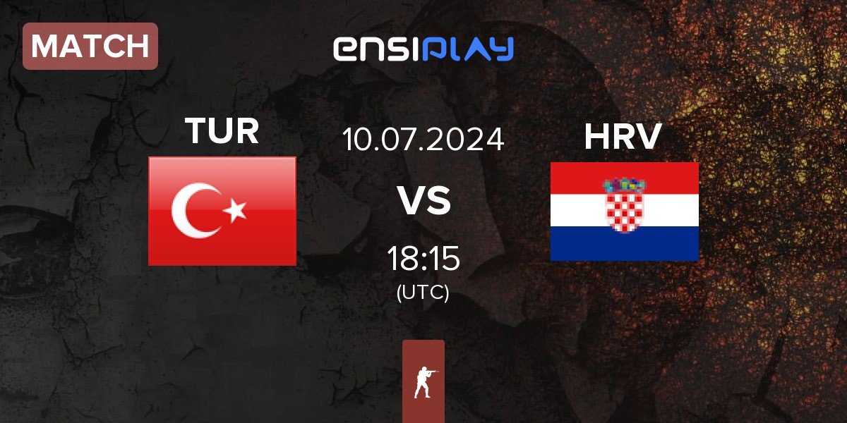 Match Turkey TUR vs Croatia HRV | 10.07