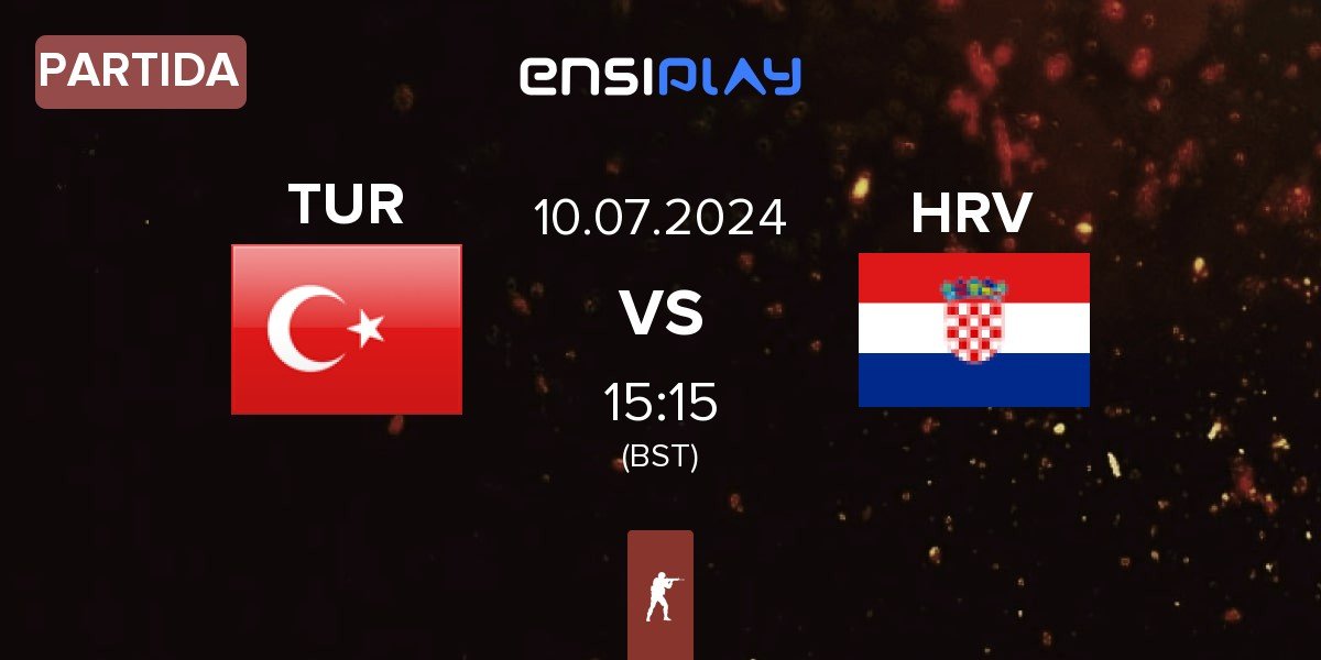 Partida Turkey TUR vs Croatia HRV | 10.07