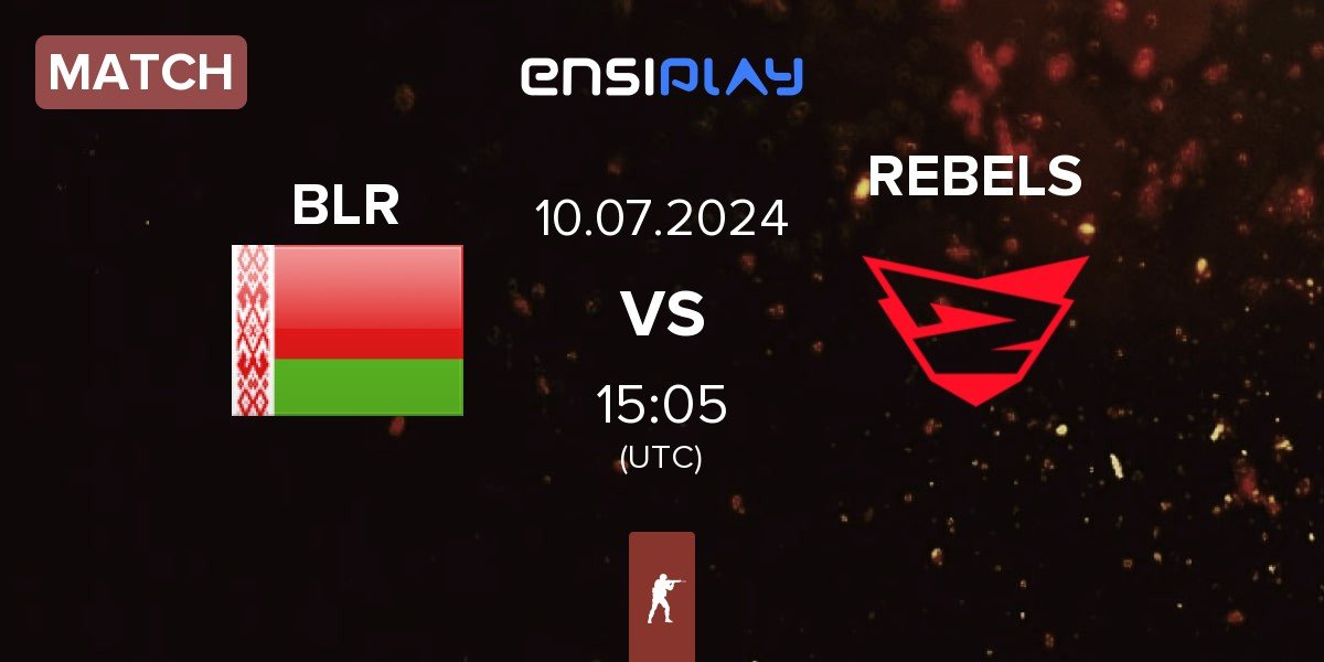 Match Belarus BLR vs Rebels Gaming REBELS | 10.07