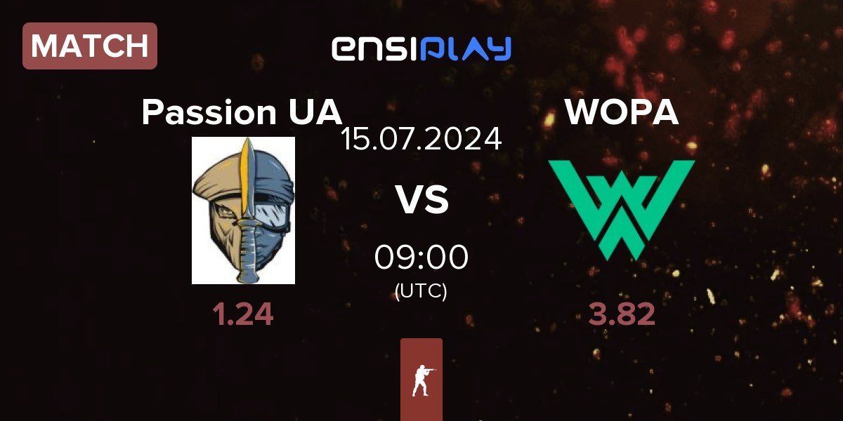 Match Passion UA vs WOPA Esport WOPA | 15.07
