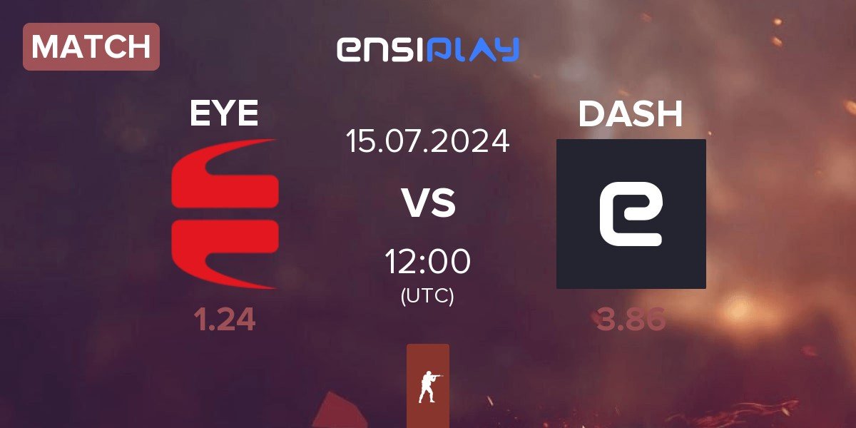 Match EYEBALLERS EYE vs DASH | 15.07