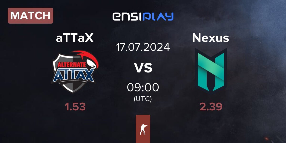 Match ALTERNATE aTTaX aTTaX vs Nexus Gaming Nexus | 17.07