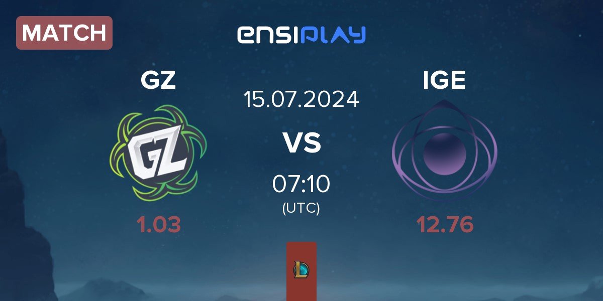 Match Ground Zero Gaming GZ vs ION Global Esports IGE | 15.07