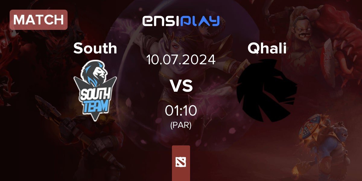 Match South Team South vs Qhali | 10.07