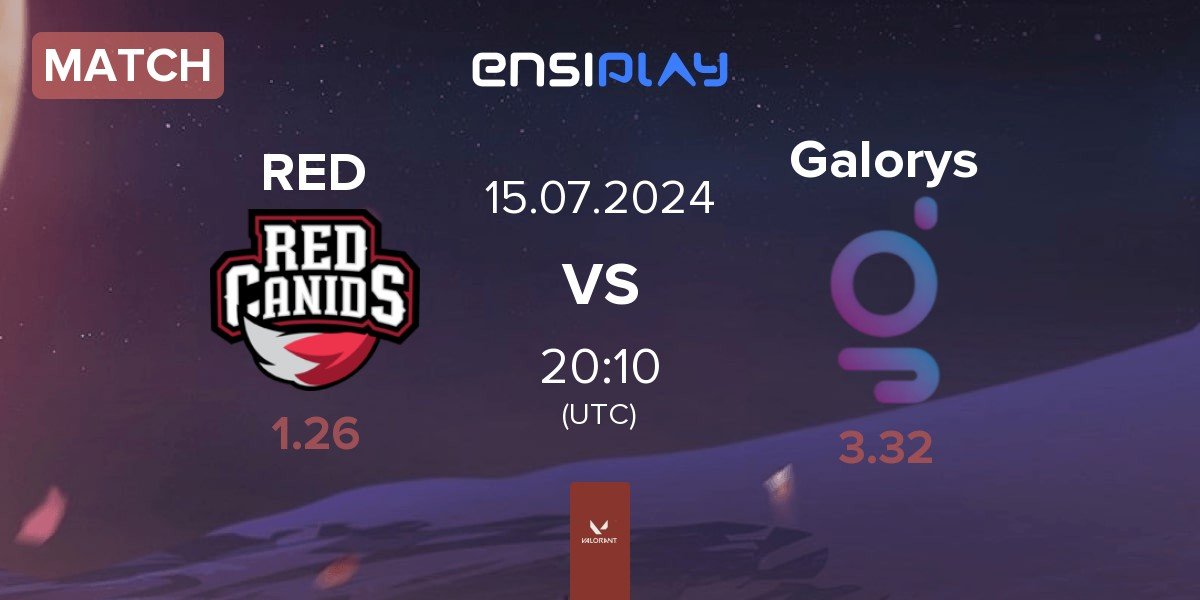 Match RED Canids RED vs Galorys | 15.07