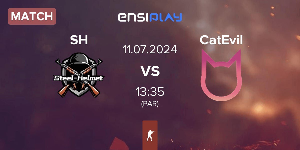 Match steel helmet SH vs CatEvil | 11.07