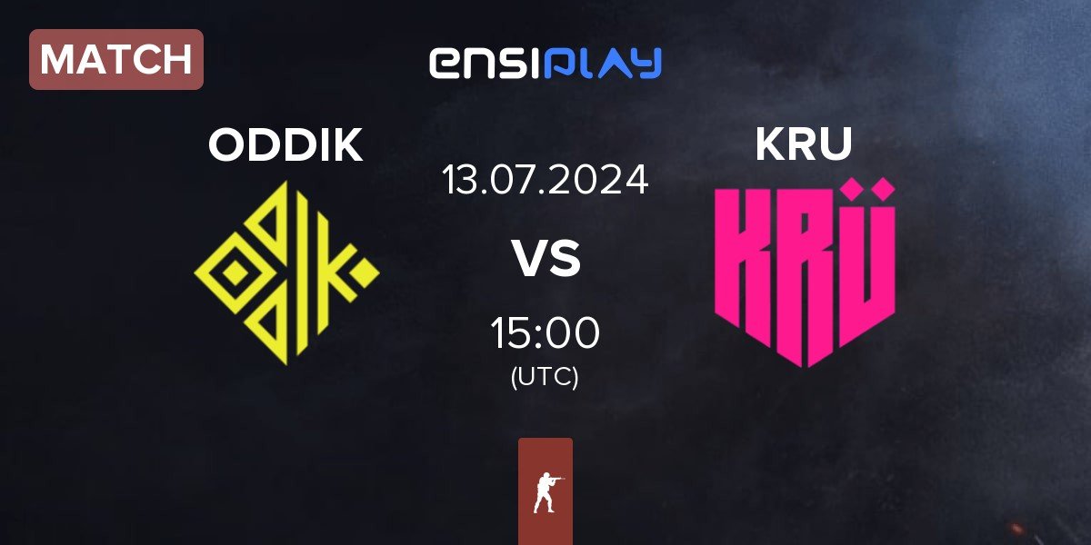 Match ODDIK vs KRU Esport KRU | 13.07
