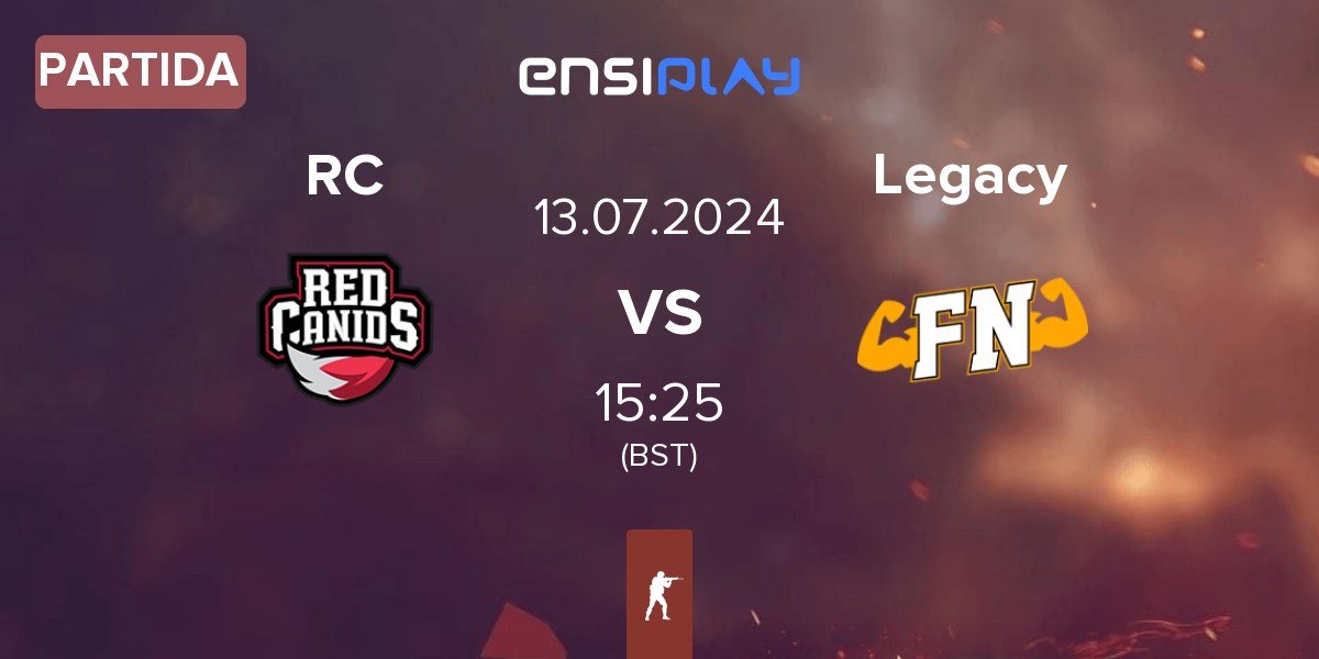 Partida Red Canids RC vs Legacy | 13.07