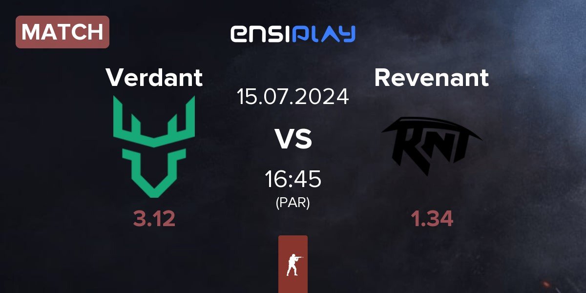 Match Verdant vs Revenant Esports Revenant | 15.07