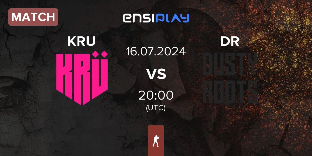 Match KRU Esport KRU vs Dusty Roots DR | 16.07