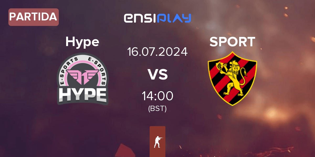 Partida Hype Esports Hype vs eSports Recife SPORT | 16.07