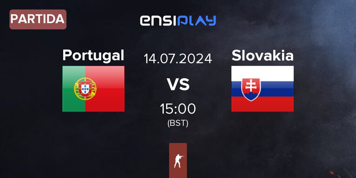 Partida Portugal vs Slovakia | 14.07