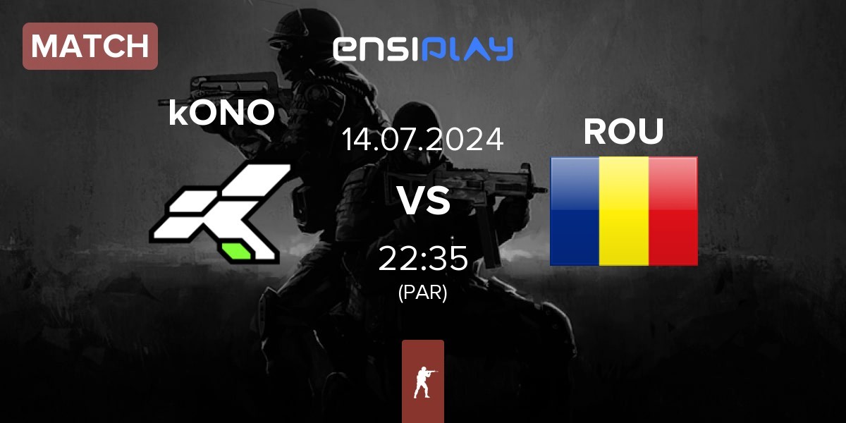 Match kONO.ECF kONO vs Romania ROU | 14.07
