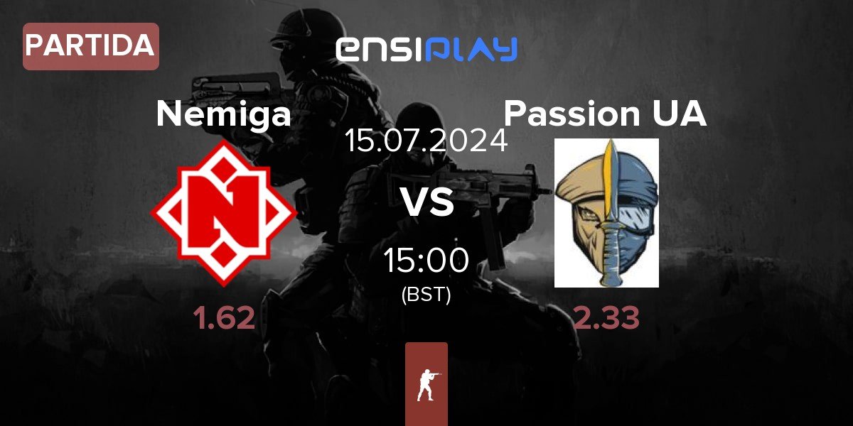 Partida Nemiga Gaming Nemiga vs Passion UA | 15.07