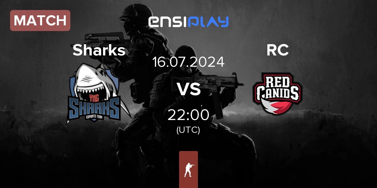 Match Sharks Esports Sharks vs Red Canids RC | 16.07