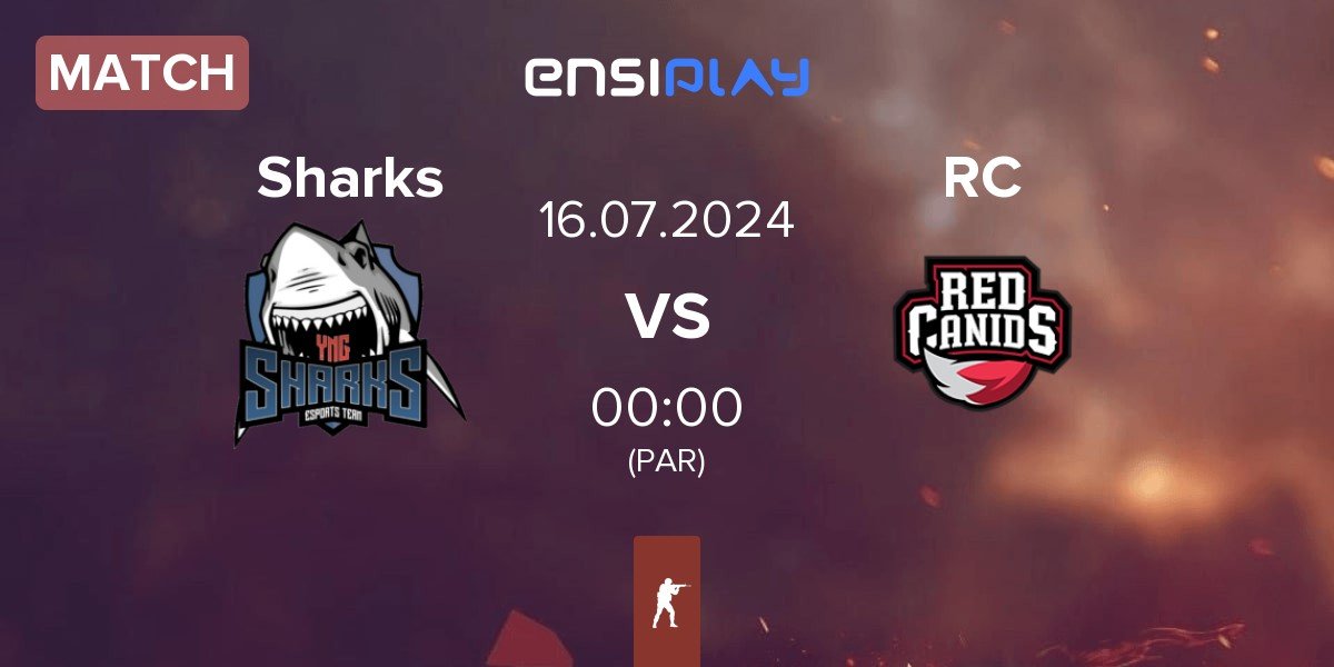 Match Sharks Esports Sharks vs Red Canids RC | 16.07