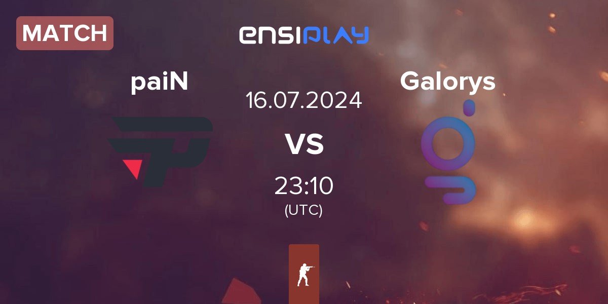 Match paiN Gaming paiN vs Galorys | 16.07