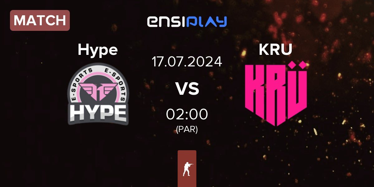 Match Hype Esports Hype vs KRU Esport KRU | 16.07