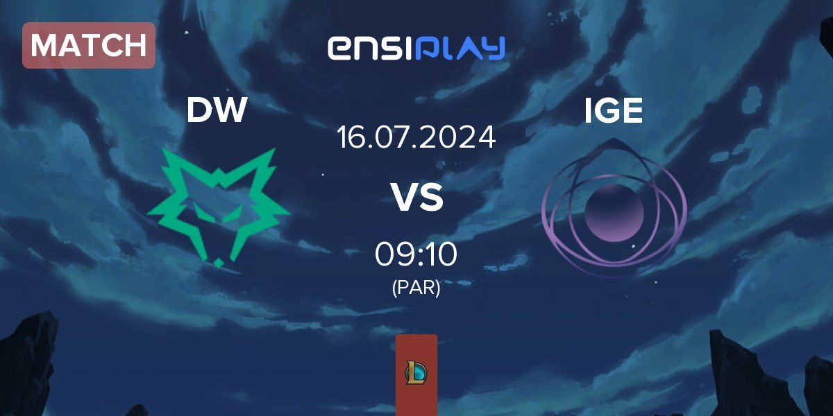 Match Dire Wolves DW vs ION Global Esports IGE | 16.07