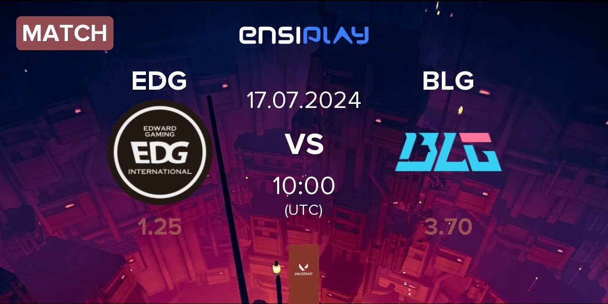 Match Edward Gaming EDG vs Bilibili Gaming BLG | 17.07