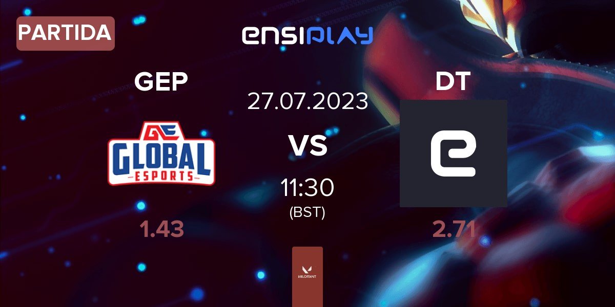 Partida Global Esports Phoenix GEX vs Deviant Topaz DT | 27.07