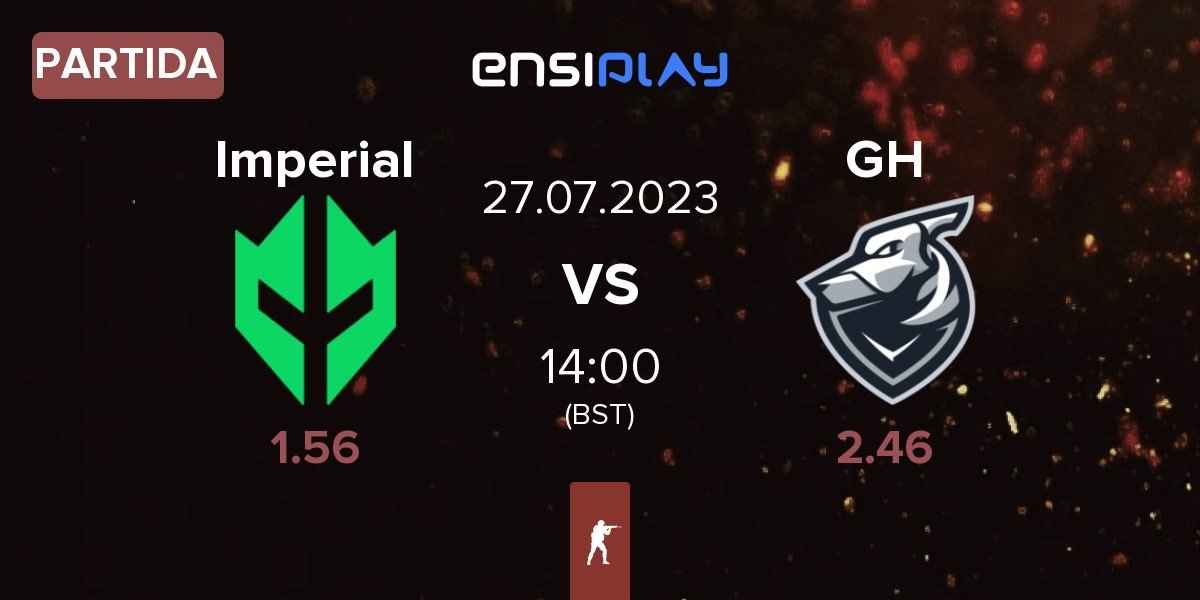 Partida Imperial Esports Imperial vs Grayhound Gaming GH | 27.07